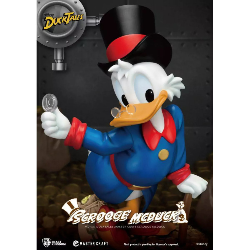 DuckTales Master Craft Statue Scrooge McDuck ST DSN MC 032