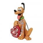 Disney Traditions Pluto - Holding Heart