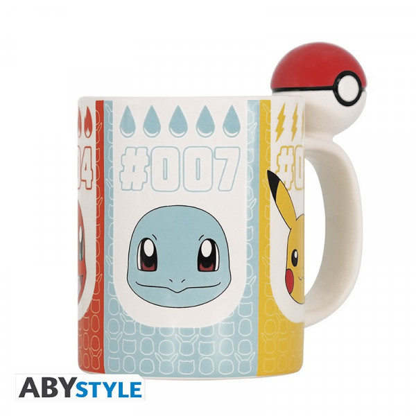 3D Mega Mug: Pokemon "Pokéball"