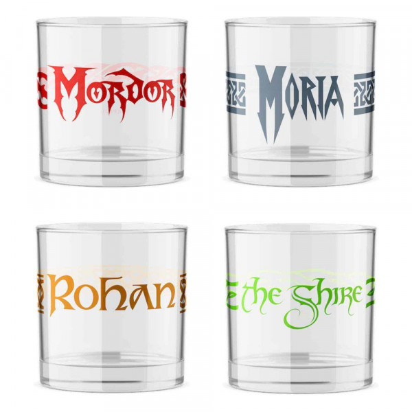 4-Pack Shotglass: Lord of the Rings