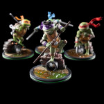 Q-Fig Diorama: Teenage Mutant Ninja Turtles - Donatello