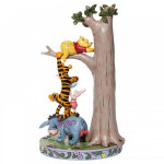 Disney Traditions: Hundred Acre Caper "Tree with Winnie the Pooh and Friends Figurine" by Jim Shore