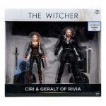 Action Figure: The Witcher - Geralt and Ciri (Netflix Season 3)