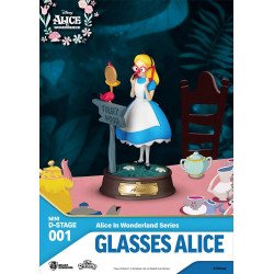 Η Αλίκη στη χώρα των θαυμάτων Mini D-Stage Διόραμα: Αλίκη με γυαλιά