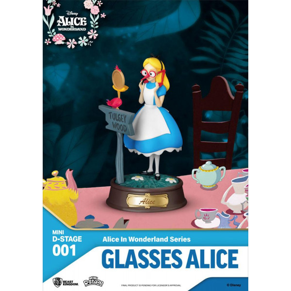 Alice in Wonderland Mini D-Stage Diorama: Glasses Alice