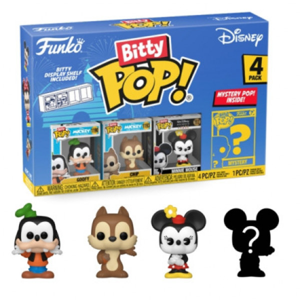 Bitty POP! Vinyl Figure: Disney 4-Pack "Goofy"