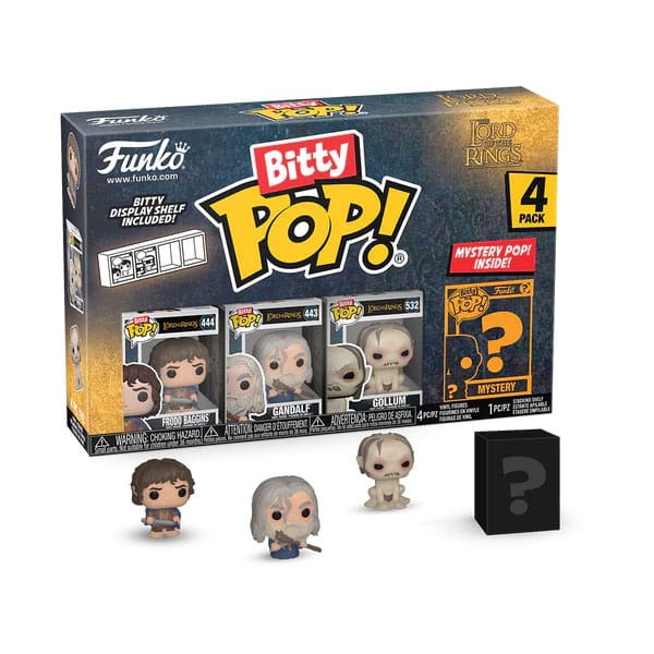 Bitty POP! Vinyl Figure: Lord of the Rings 4-Pack Frodo