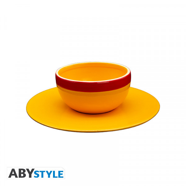 Bowl and saucer: One Piece "Strawhat"