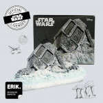 3D Perpetual Calendar: Star Wars "AT-AT Shot Down"