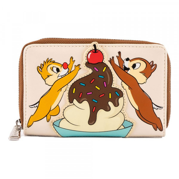 Chip and Dale Cherry Wallet "On Top"