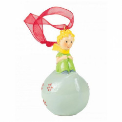 Christmas ornament: The Little Prince on his planet