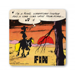 Coaster: Lucky Luke "Poor Lonesome Cowboy"