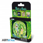 Coaster 4-Pack: Rick & Morty "Generic"