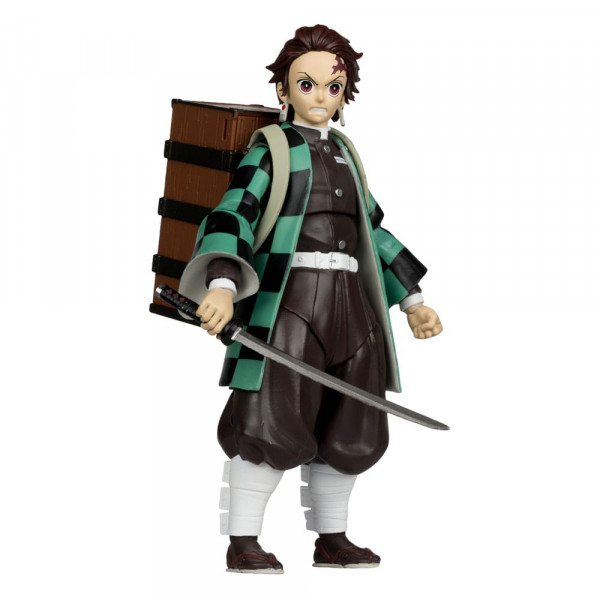 Demon Slayer: Kimetsu no Yaiba Action Figure: Tanjiro Kamado with Nezuko Box (Season 3)