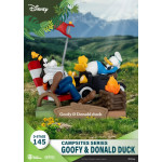 Disney D-Stage: Goofy & Donald Diorama