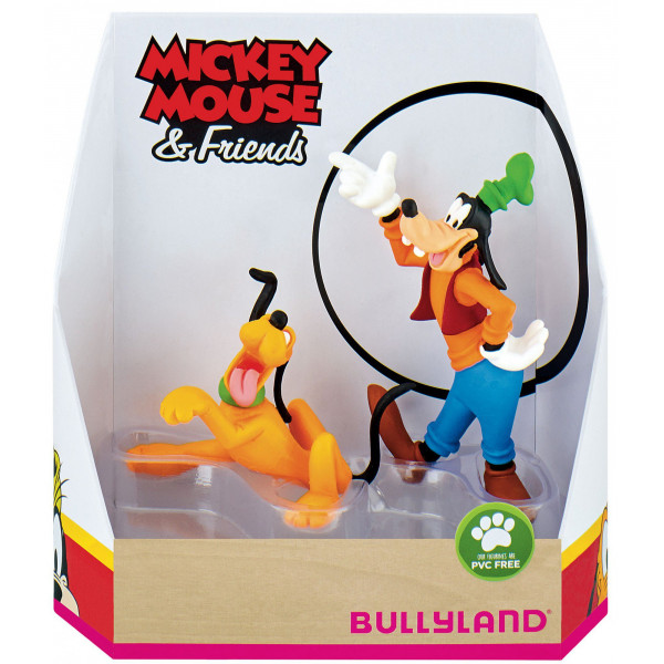 Σετ 2 φιγούρων Mickey Mouse & Friends - Γκούφι και Πλούτο