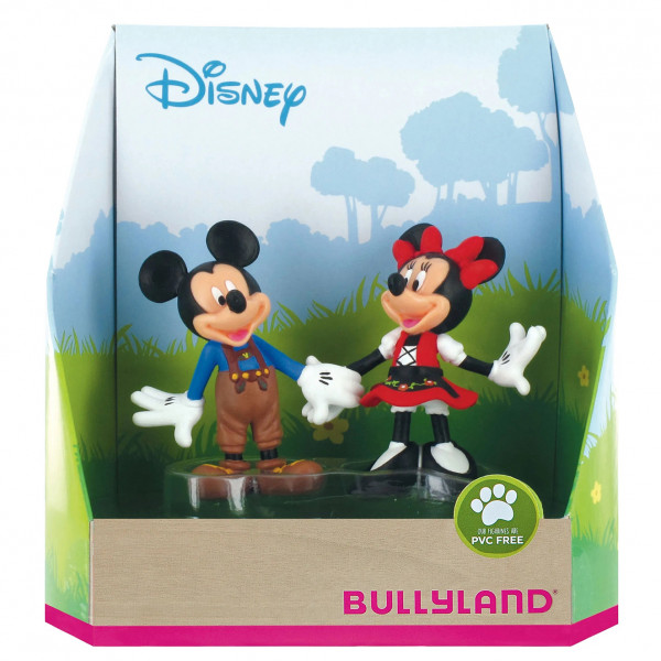 Disney Gift Box with 2 Figures Mickey and Minnie Oktoberfest