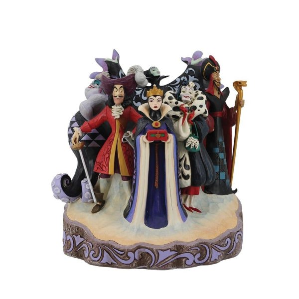 Disney Showcase "Carved by Heart": Disney Villains by Jim Shore