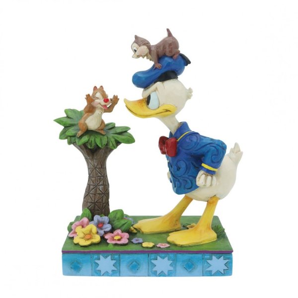 Disney Showcase: Donald Duck and Chip n Dale "A mischievous pair" του Jim Shore