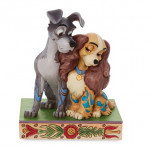 Disney Showcase: Lady and the Tramp "Puppy love" by Jim Shore