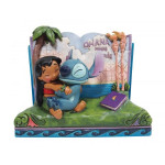 Disney Showcase: Storybook Lilo and Stitch "Omaha means family" του Jim Shore