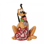 Disney Traditions Pluto - Holding Heart