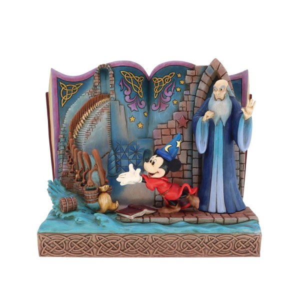 Βιβλιοστάτης Disney Traditions "Sorcerer Mickey" Storybook