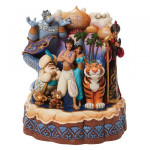 Disney Traditions: Aladdin - "Carved by Heart "A Wondrous Place" του Jim Shore