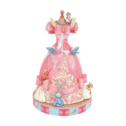Disney Traditions: Το μουσικό Ροζ φόρεμα της Σταχτοπούτας από τον Jim Shore
