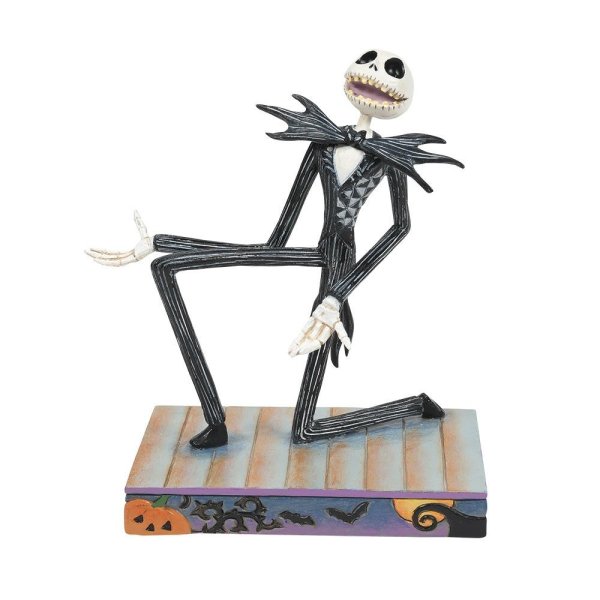 Disney Traditions: Jack Skellington "Personality Pose" του Jim Shore (Nightmare before Christmas)