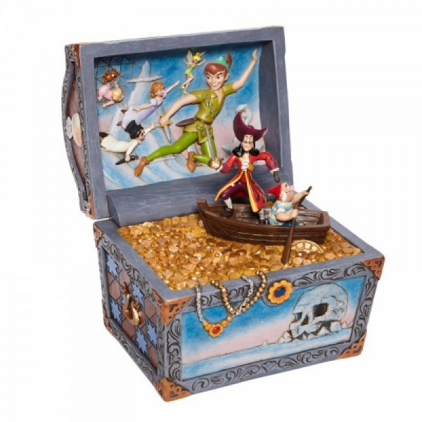 Disney Traditions: Peter Pan & Captain Hook "Treasure strewn Tableau"