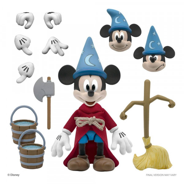 Disney Ultimates Action Figure: Sorcerer's Apprentice Mickey Mouse