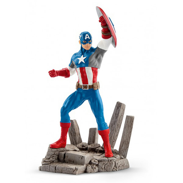 Figure: Schleich's Marvel # 02 - Captain America