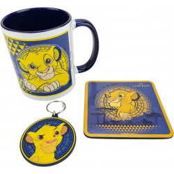Gift Set: The Lion King "Simba" (Mug, Coaster and Keychain)