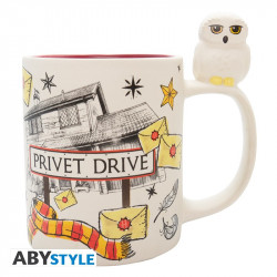 Harry Potter 3D mug: Hedwig & Privet Drive