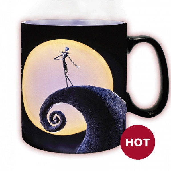 Heat Change Mega Mug: Χριστουγεννιάτικος Εφιάλτης "O Τζακ και το φεγγάρι"