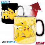 Heat Change Mega Mug: Pokemon "Pikachu - Pikachu"