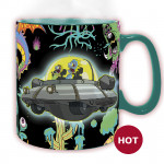Heat Change Mega Mug: Rick and Morty "Spaceship"