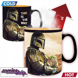 Heat Change Mega Mug: The Mandalorian "This is the way"