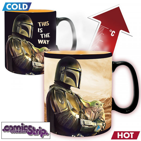 Heat Change Mega Mug: The Mandalorian "This is the way"