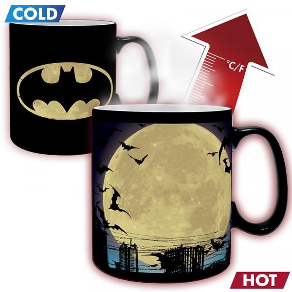 Heat Change Mug: Batman "The Dark Knight"