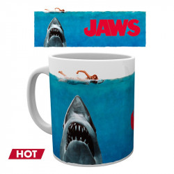 Heat Change Mug: Jaws "Swim"