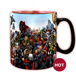 Heat Change Mug: Marvel Heroes