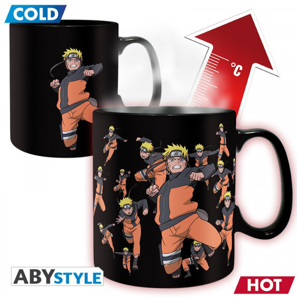Heat Change Mug: Naruto Shippuden "Multicloning"