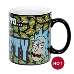 Heat Change Mug: Rick and Morty "Get Schwifty"