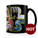 Heat Change Mug: Star Wars Logo