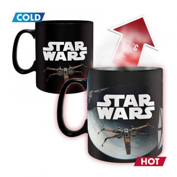Heat Change Mug: Star Wars "Space Battle"