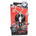 Keychain: The Nightmare before Christmas "Jack Skellington's smiling face"