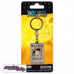 Keychain: One Piece "Wanted Luffy"
