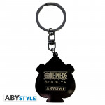 Keychain: One Piece "Skull Ace"